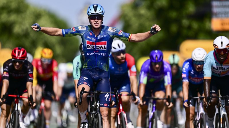Tour de France: Merlier gewinnt erneut den Massensprint