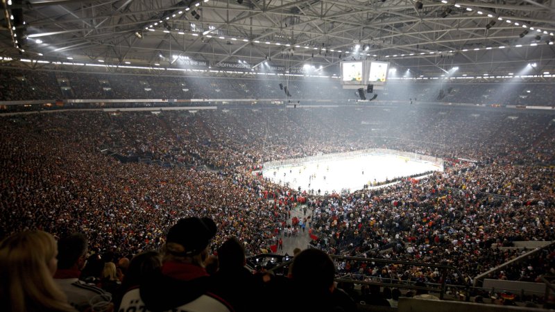 Auf Schalke! Eishockey-WM 2027 startet mit Freiluftspiel