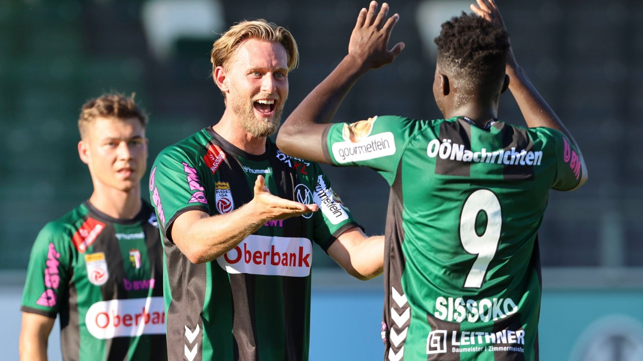 Test-Siege für Ried und WAC - WSG unterliegt Traditionsklub