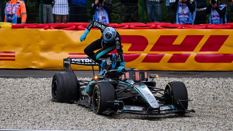 Russell nach Spa-Aus: "Ich bin nicht sauer auf Lewis"