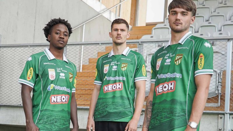 Austria Lustenau präsentiert neues Bundesliga-Heimtrikot