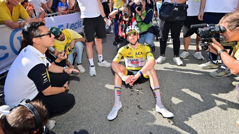 Gesamtsieg winkt! Pogacar in Alpe d'Huez in eigener Liga
