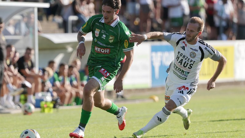 Austria Lustenau zittert sich in die zweite Cup-Runde