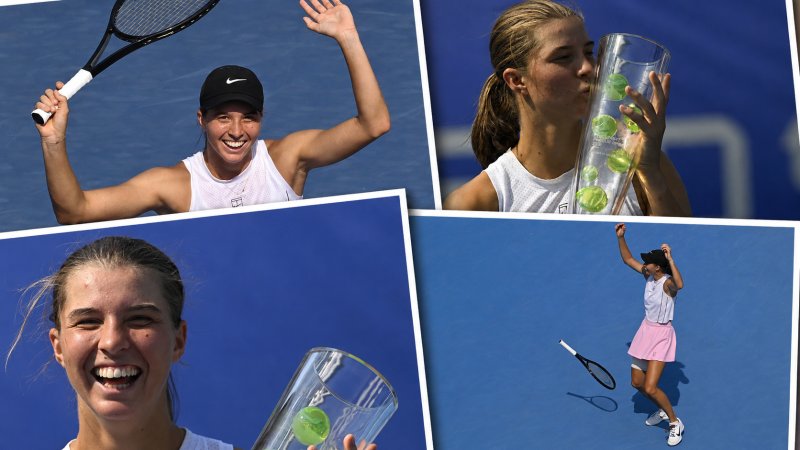Bilder: So feierte Lilli Tagger ihren ersten WTA-Titel