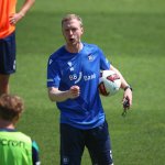 Maximilian Senft sorgt für Fan-Novum im Karlsruhe-Training