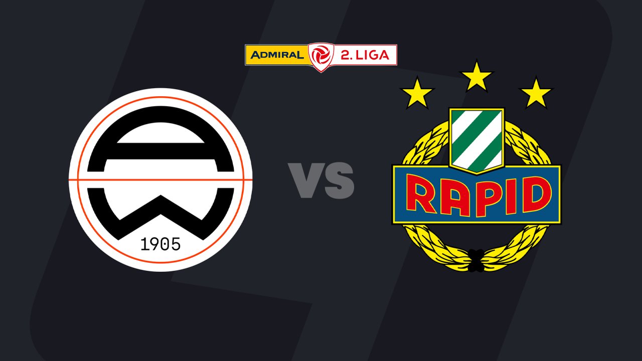 2. Liga im LIVE-Stream: Admira Wacker - SK Rapid II