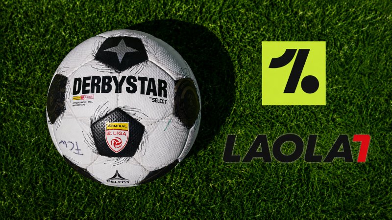 LAOLA1 & OneFootball: ADMIRAL 2. Liga jetzt auch auf dem Smart TV