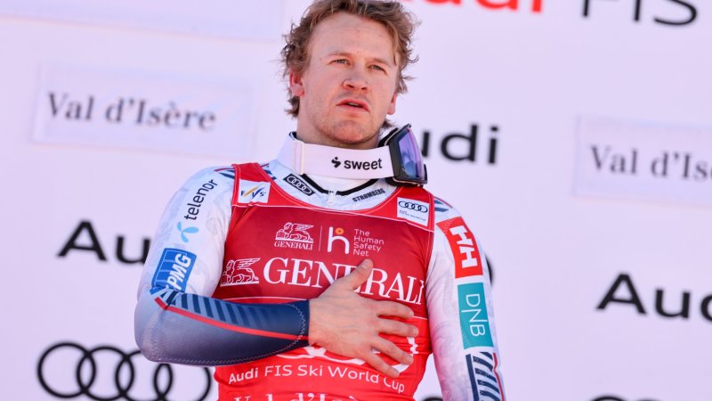 Norwegischer Ski-Star im Sommer-Training vom Rücken gebremst