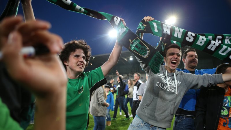 Die besten Fan-Bilder von Wacker Innsbruck