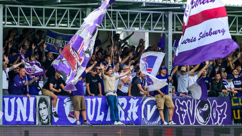 Die besten Fan-Bilder von Austria Salzburg
