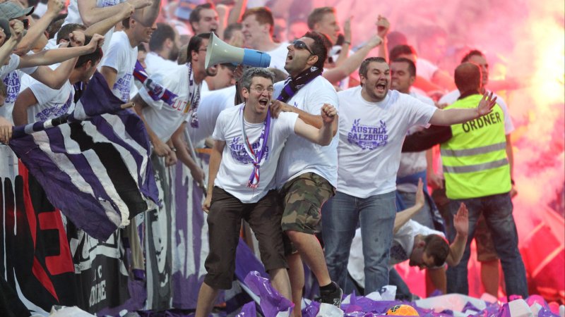 Die besten Fan-Bilder von Austria Salzburg