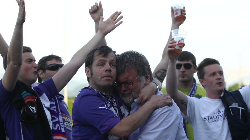 Die besten Fan-Bilder von Austria Salzburg