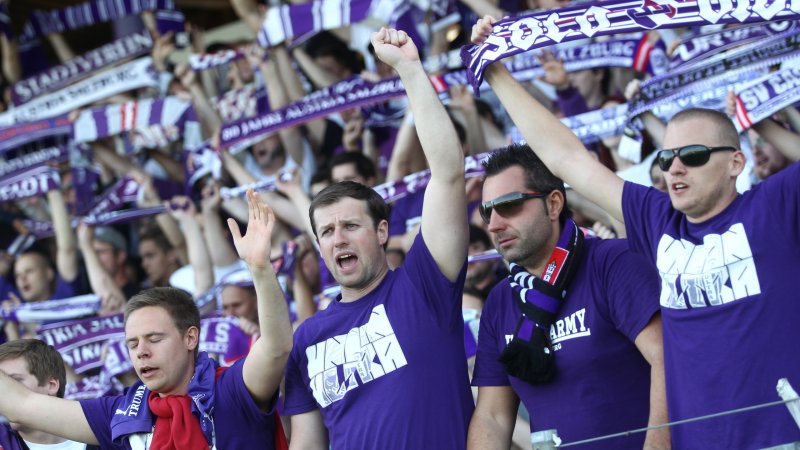 Die besten Fan-Bilder von Austria Salzburg