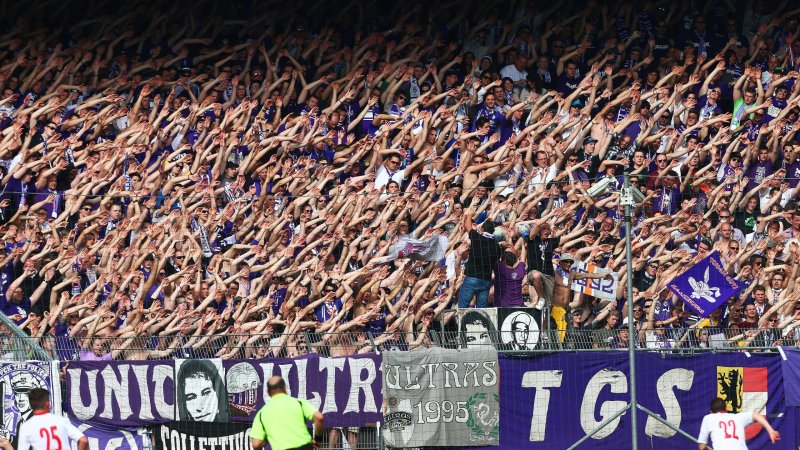 Die besten Fan-Bilder von Austria Salzburg