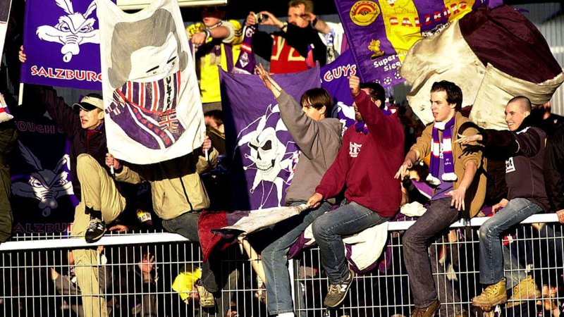 Die besten Fan-Bilder von Austria Salzburg
