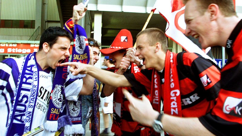 Die besten Fan-Bilder von Austria Salzburg