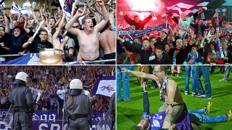 Die besten Fan-Bilder von Austria Salzburg