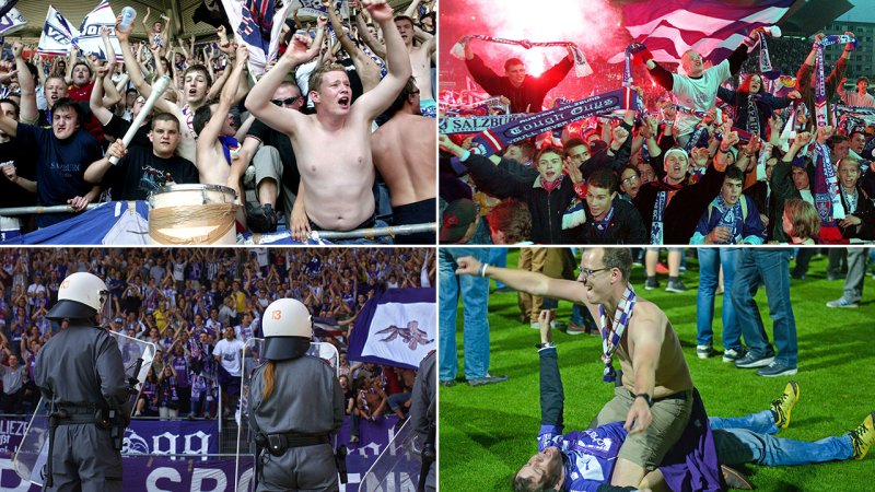 Die besten Fan-Bilder von Austria Salzburg