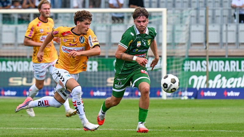 Austria Lustenau punktet beim Bundesliga-Comeback gegen Ried