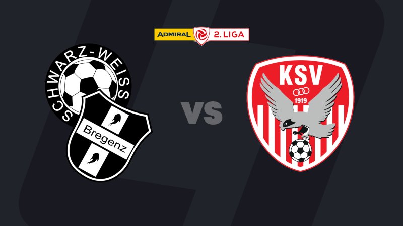 2. Liga heute im LIVE-Stream: SW Bregenz - SV Kapfenberg