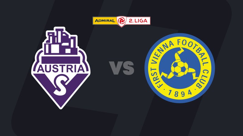 2. Liga heute im LIVE-Stream: Austria Salzburg - First Vienna FC