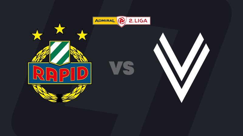 2. Liga heute im LIVE-Stream: SK Rapid II - ASK Voitsberg