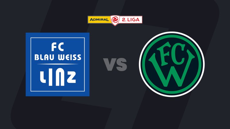 2. Liga heute im LIVE-Stream: Blau-Weiß Linz - Wacker Innsbruck