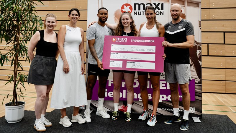 "MaxiNutrition" setzt starkes Zeichen für Österreichs Nachwuchs