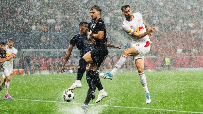 Unterbrechung! Salzburg-Quali-Partie versinkt im Regen
