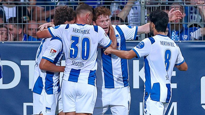 ÖFB-Duell zum Zweitliga-Auftakt: Hertha bezwingt Bochum knapp