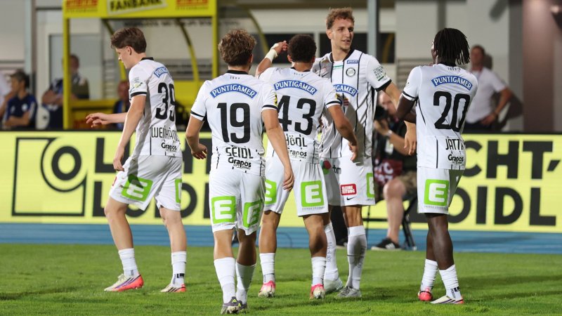 In Überzahl! Sturm feiert Auswärtssieg im Steirer-Derby