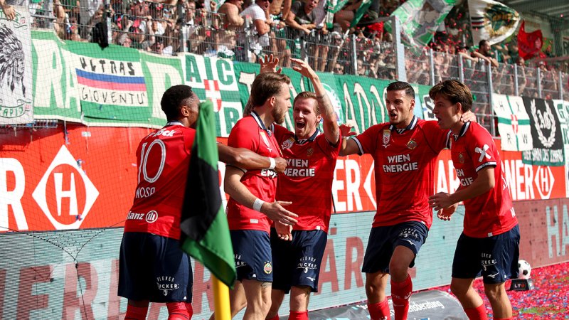 Trotz Schwab-Treffer: Rapid nimmt drei Punkte aus Ried mit