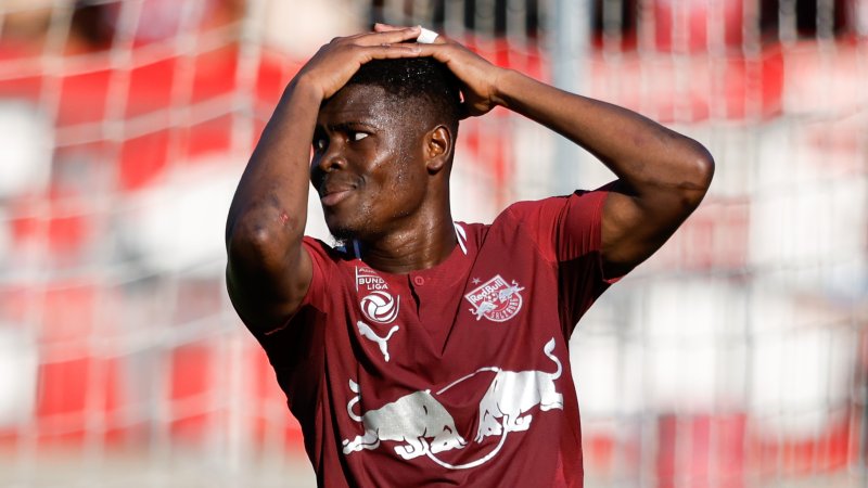 Salzburg bemängelt Chancenverwertung: "Will den xG nicht wissen"
