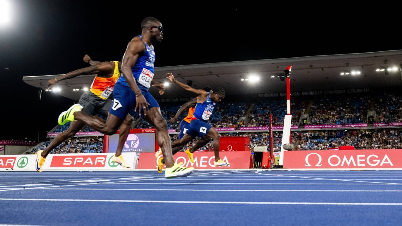 100 Meter: Er ist der schnellste Mann Europas