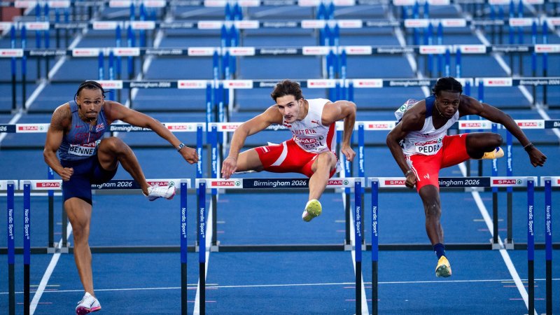 Hürdensprinter Diessl wird bei EM guter Fünfter