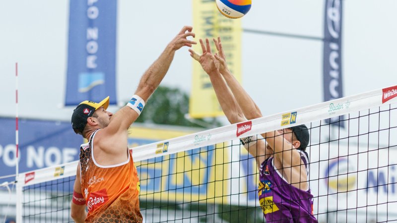 Beachvolleyball: Waller/Pristauz stehen im EM-Viertelfinale