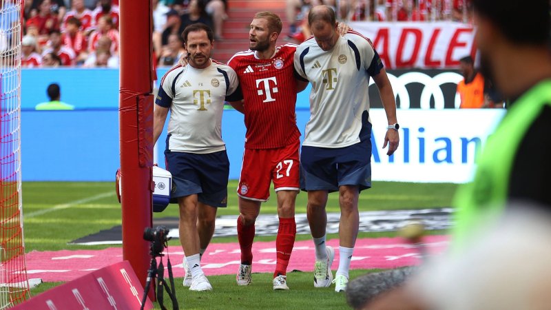 Eberl über Laimer-Verletzung: "Er konnte nicht mehr laufen"