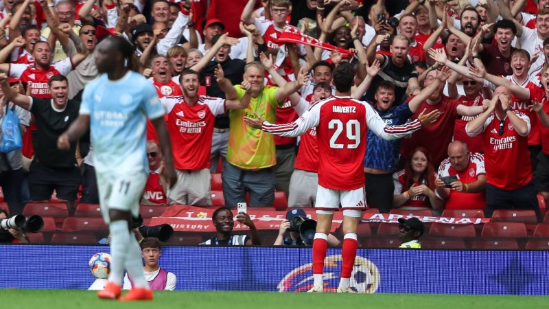 Traumstart! Arsenal fertigt ManCity im Community Shield ab