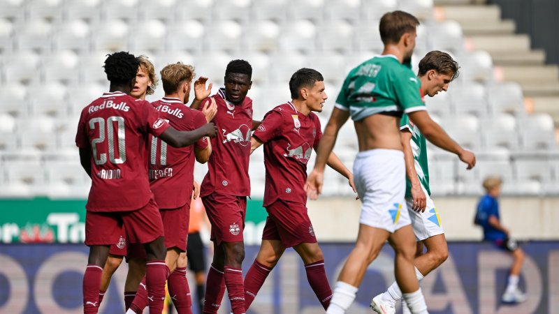 Früher Doppelschlag! Salzburg gewinnt bei der WSG