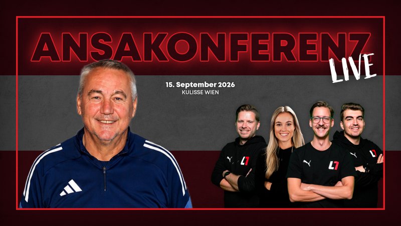 Tickets sichern! Ansakonferenz LIVE mit Peter Pacult
