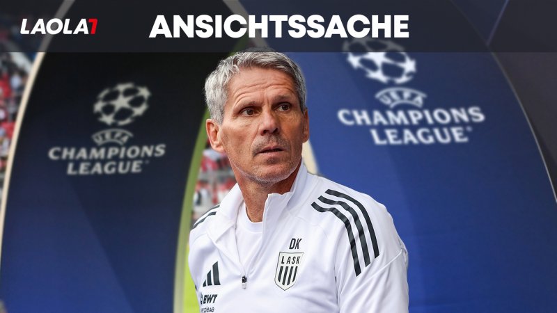 These: Didi Kühbauer ist ein Trainer von Champions-League-Format!