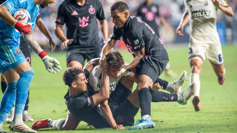 Rauferei, Doppel-Rot: Unschöne Szenen bei Remis von Inter Miami