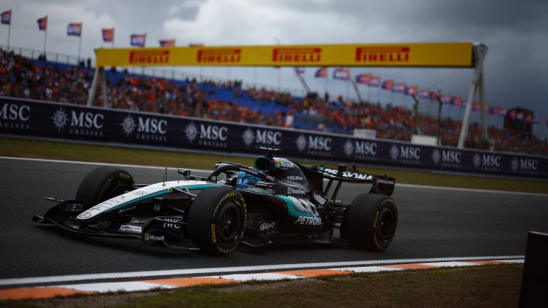 Antonelli nur auf Rang 5: Russell holt Sprint-Pole in Zandvoort