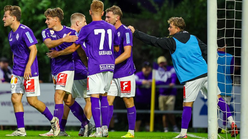 Austria Salzburg verwehrt tapferen Liendl-Falken Trainereffekt
