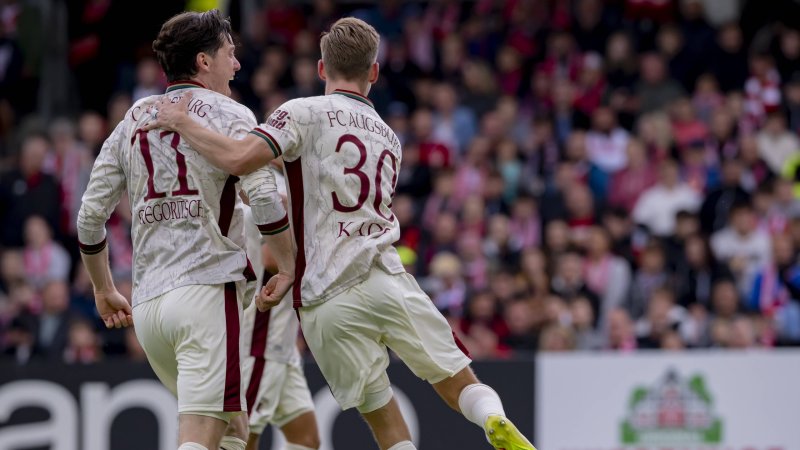 DFB-Pokal: Gregoritsch-Assist bei knappem Augsburger Sieg