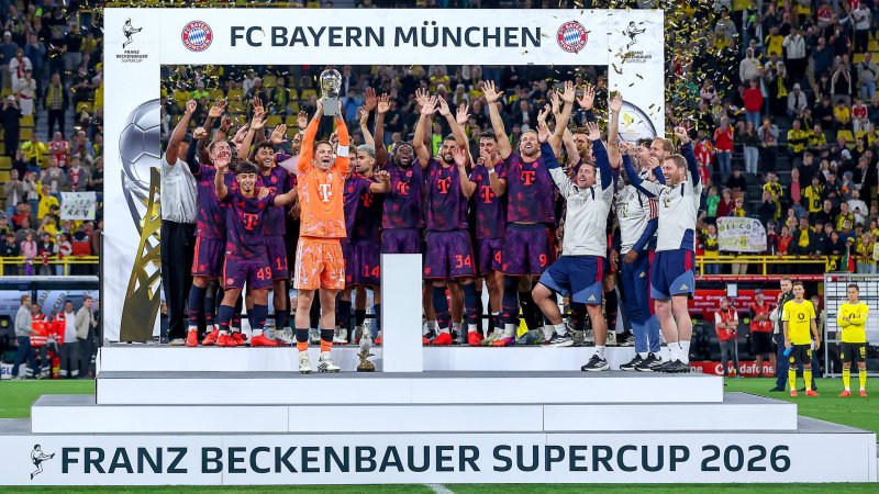 Bayern krönt sich gegen den BVB zum Supercup-Sieger