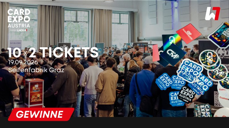 GEWINNSPIEL: Tickets für die CardExpo Austria 2026 gewinnen