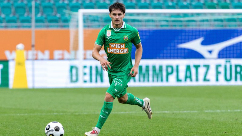Fix! Moritz Oswald verlässt Rapid leihweise