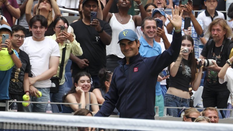 Sieben Jahre zu spät: Federer verabschiedet sich von US Open