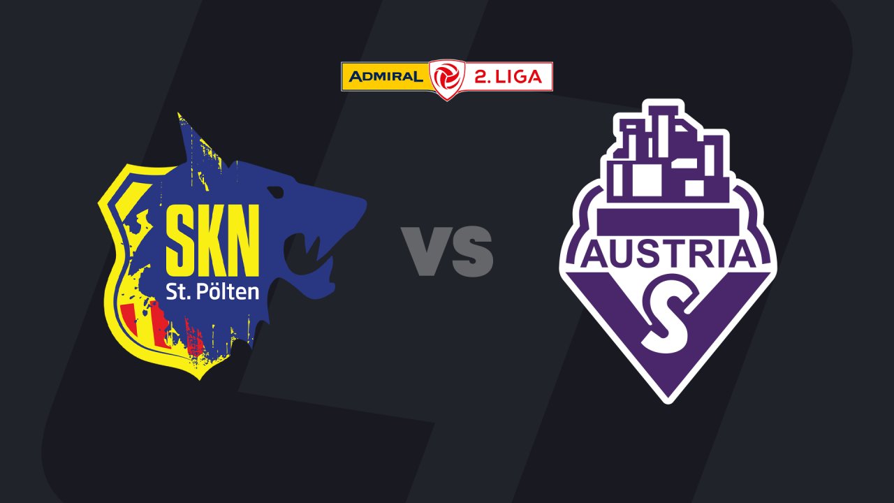 2. Liga heute im LIVE-Stream: SKN St. Pölten - Austria Salzburg